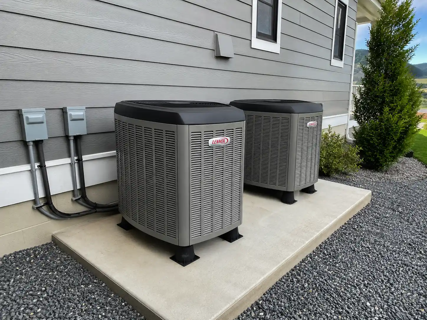 Completed HVAC project featuring ventilation & comfort system
